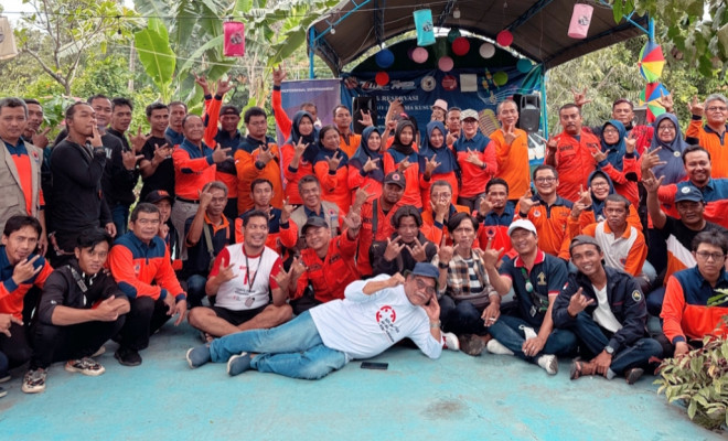 Anjangsana Keluarga BPBD Boyolali di kusuma rasa resto